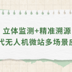 立體監(jiān)測+精準溯源：智易時代無人機微站多場景應用案例