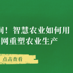 科技深耕田間！智慧農業如何用AI +物聯網重塑農業生產